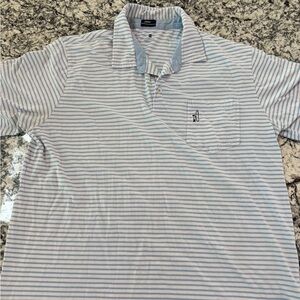 Men's Blue Striped Shirt